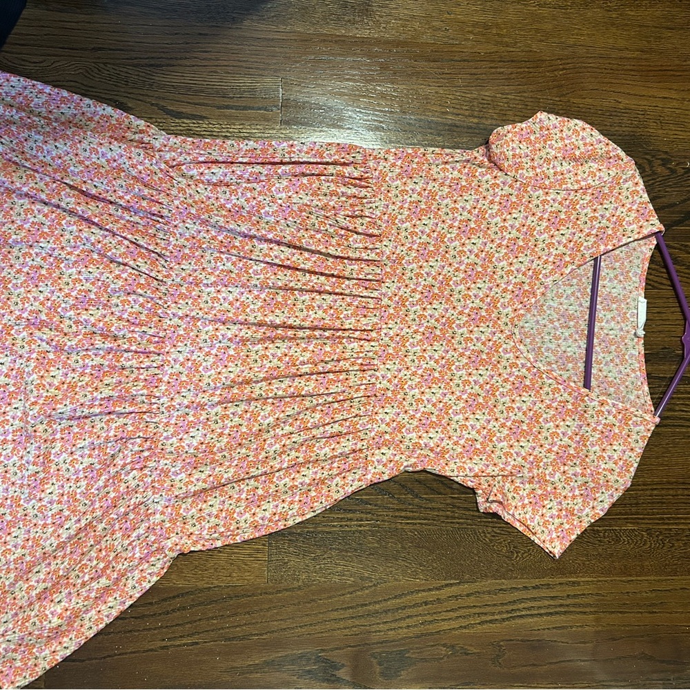 Floral Pink Dress
